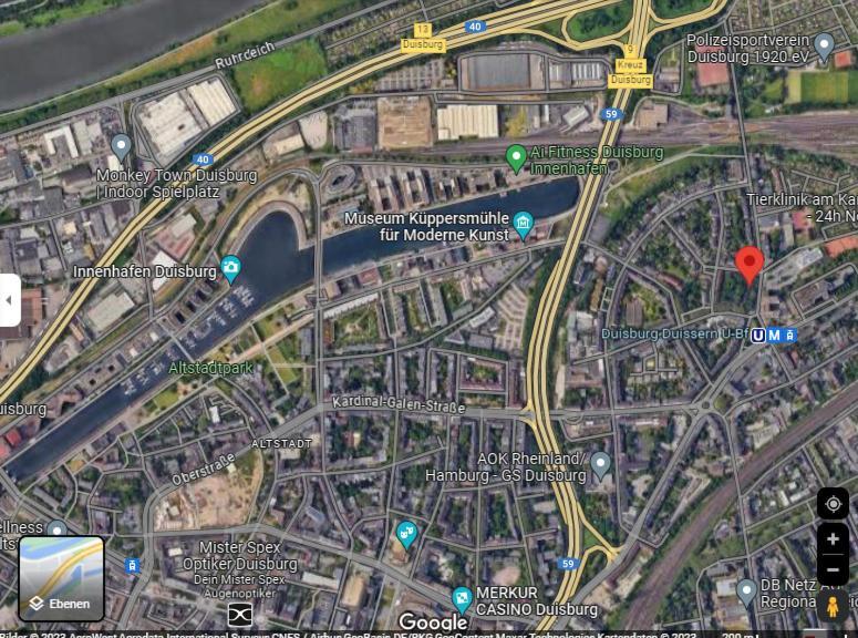 City Apartment Duisburg 2#Netflix &Wlan &Kingsize Bett & Kaffee Maschine & Central & 500M Innenhafen & 2 Min U Bahn Luaran gambar